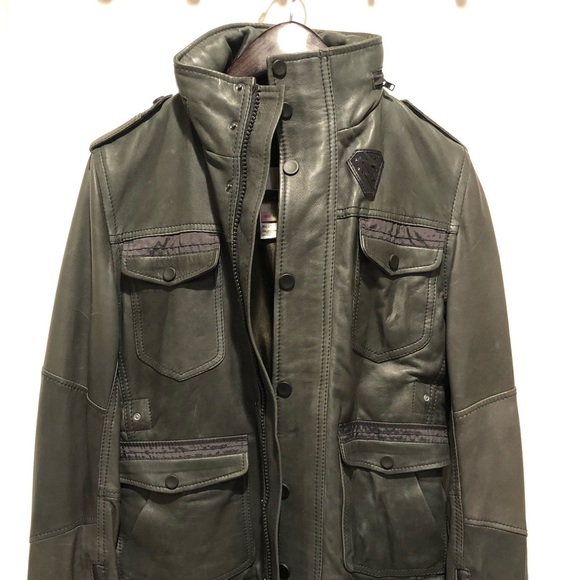 Diesel field leather jacket - Picture 5 of 6